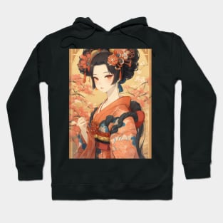 Japanese princess ukiyo e art Hoodie